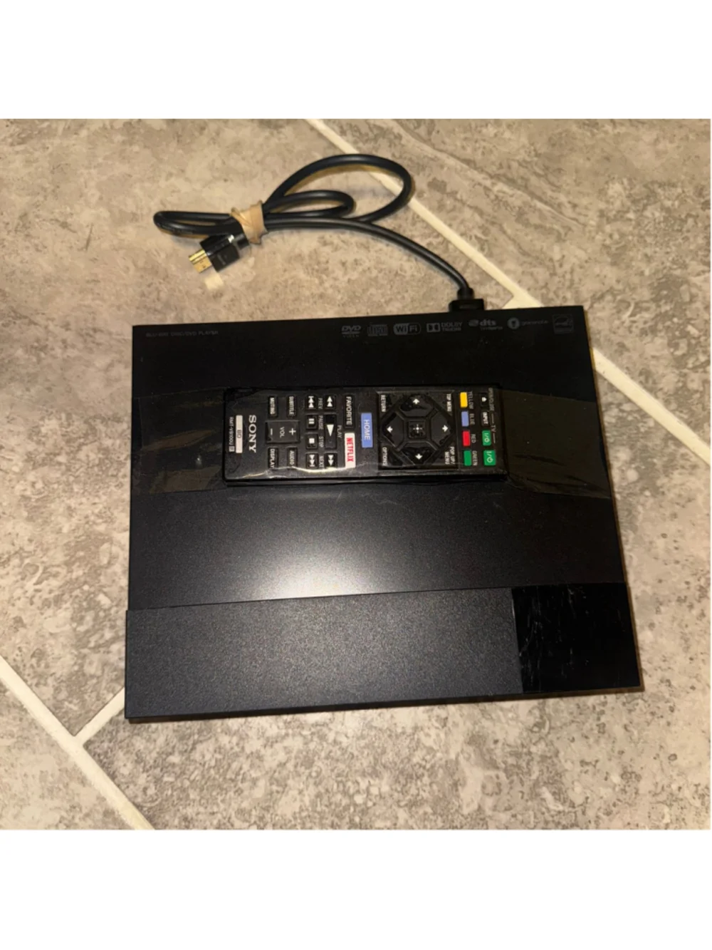 Sony black blu
